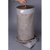 Reverse air filter bag