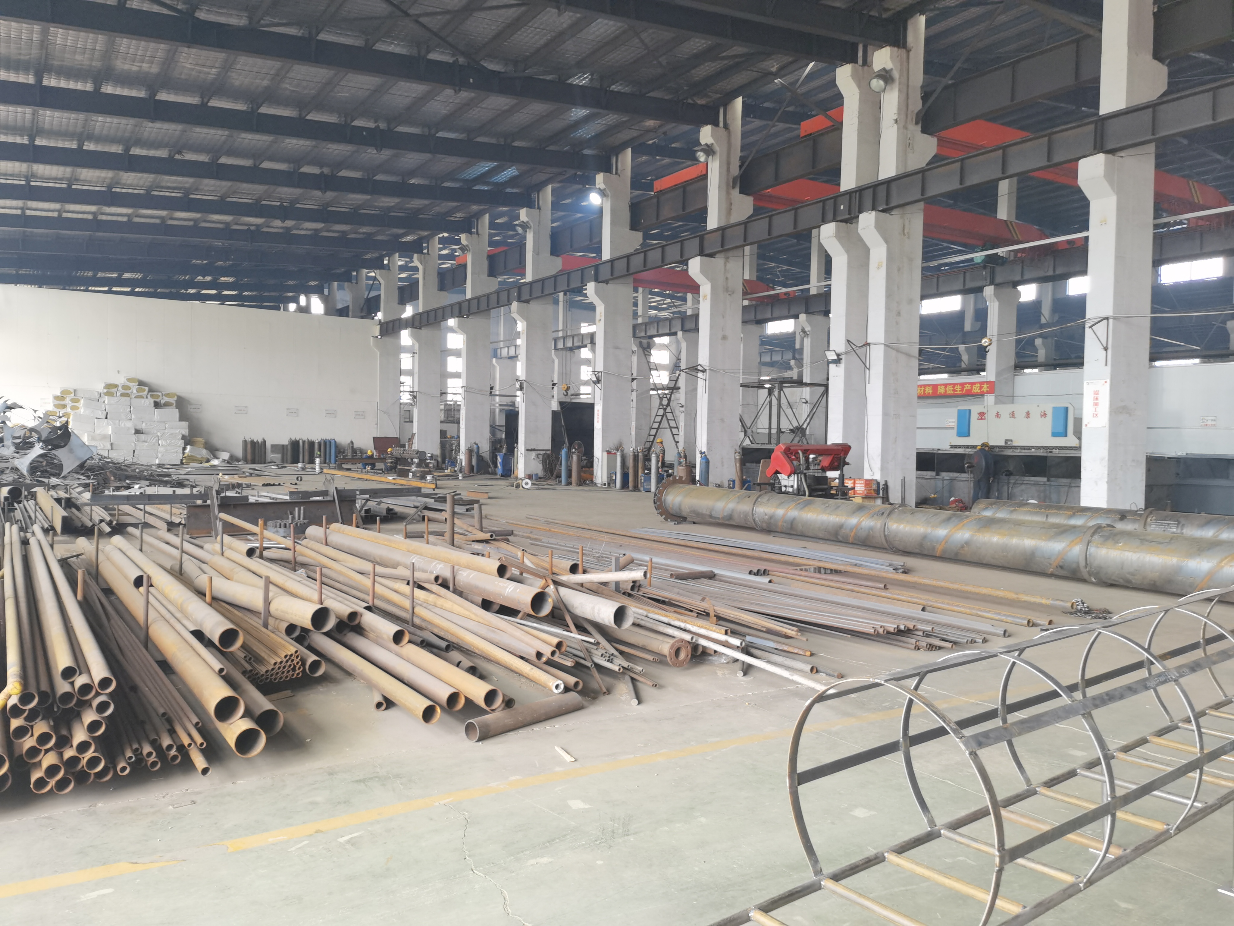 除尘器加工车间