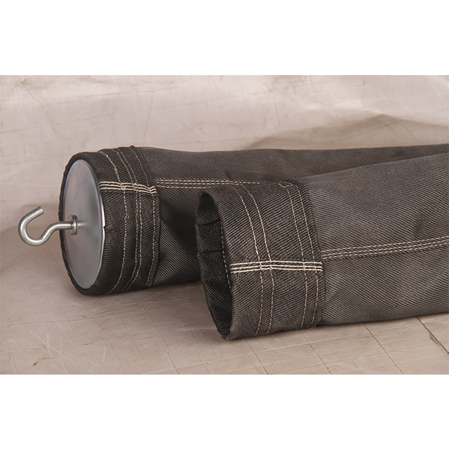 Measuring dust collector filter bags