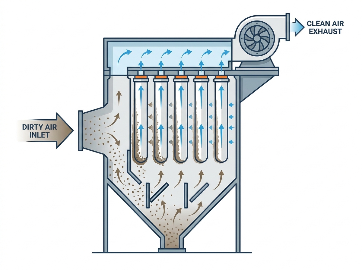 Baghouse Filtration System Components and Filter Media