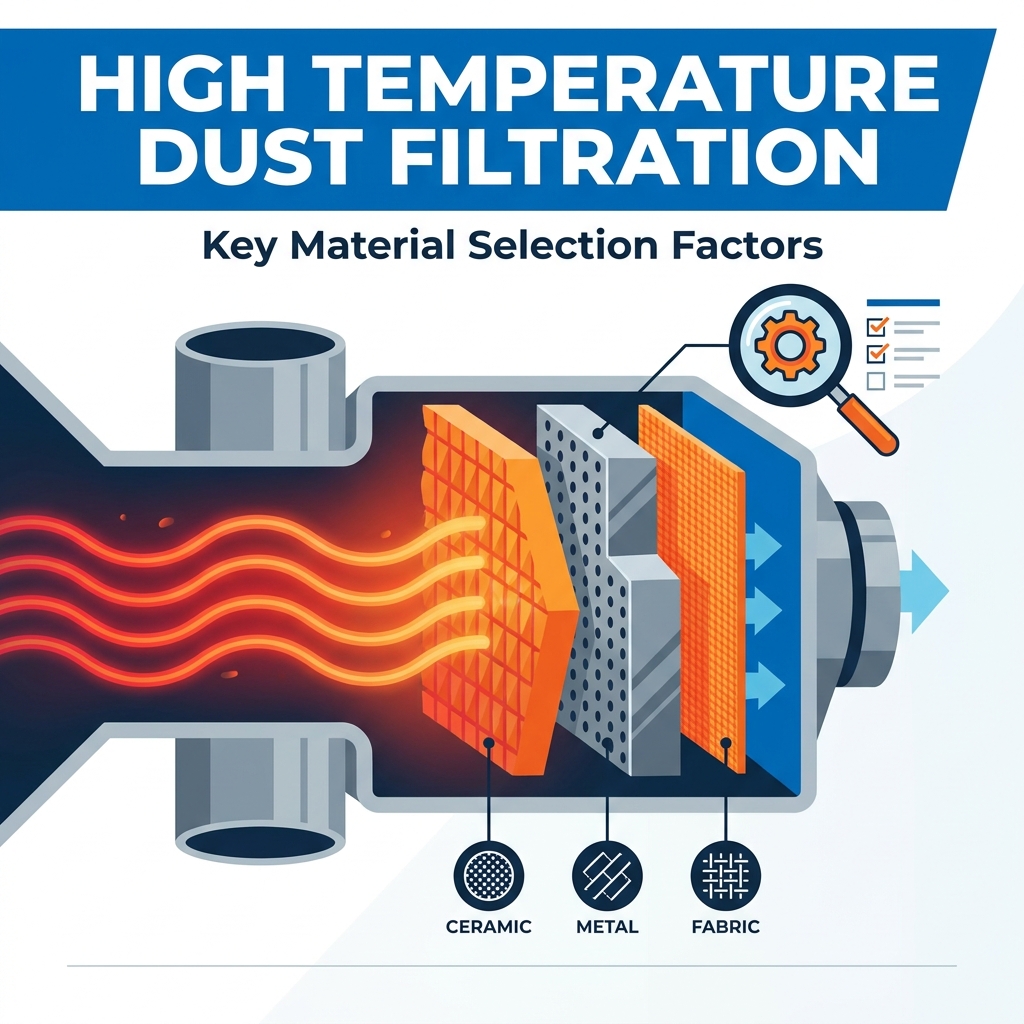 High Temperature Dust Filtration: Key Material Selection Factors